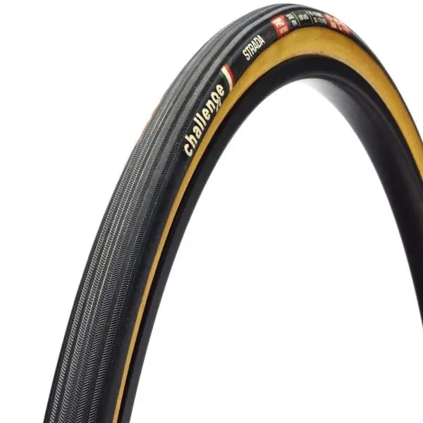 Challenge Strada Pro tubular tire 700c handmade high TPI road bike tire with excellent grip and smooth rolling performance