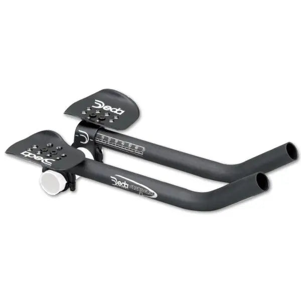 Deda Elementi Parabolica Uno Alta aluminum TT handlebar extensions for triathlon and time trial bikes