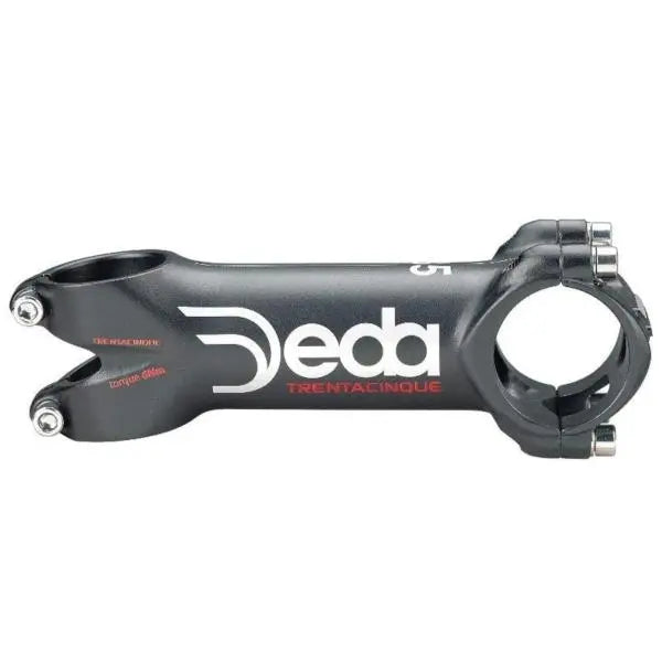 Deda Elementi Trentacinque 35mm oversized alloy road and MTB stem for maximum stiffness and control