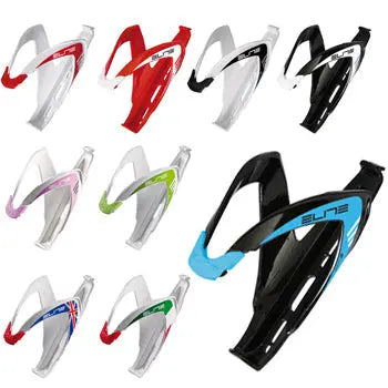 Elite Custom Race water bottle cage for road, gravel, and mountain bikes
