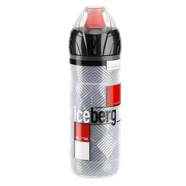 Elite Iceberg Thermal 500mL insulated cycling water bottle for road and MTB use