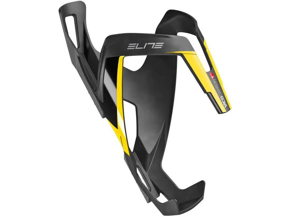 Elite Vico carbon water bottle cage lightweight secure design for road and MTB bikes
