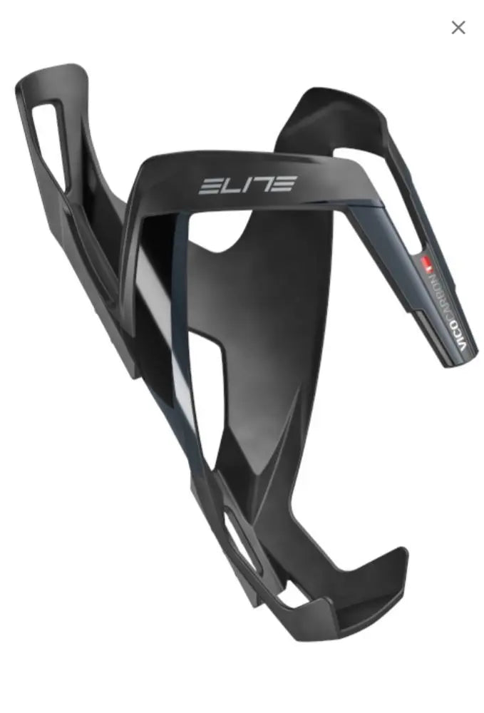 Elite Vico carbon water bottle cage lightweight secure design for road and MTB bikes