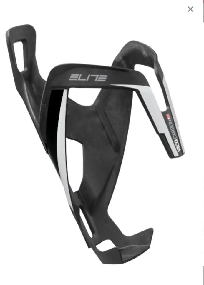 Elite Vico carbon water bottle cage lightweight secure design for road and MTB bikes