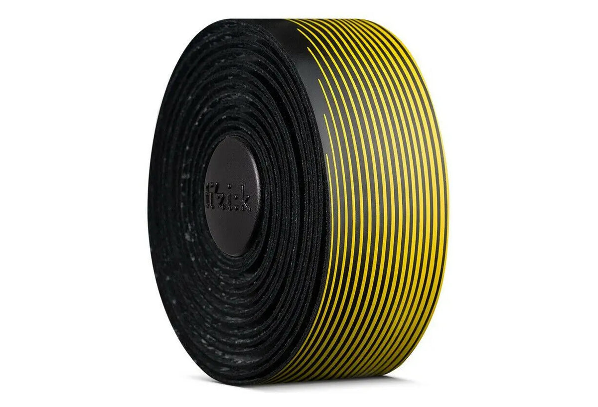 Fizik Vento 2mm Dual Color Microtex Tacky handlebar tape with pro grip