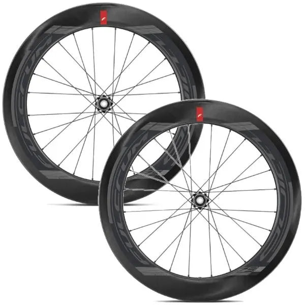 Fulcrum Wind 75 disc brake 2-way fit clincher carbon wheelset for road and triathlon bikes