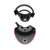 Knog Mid Cobber 170 lumens rechargeable LED rear light with 330-degree visibility for cycling safety