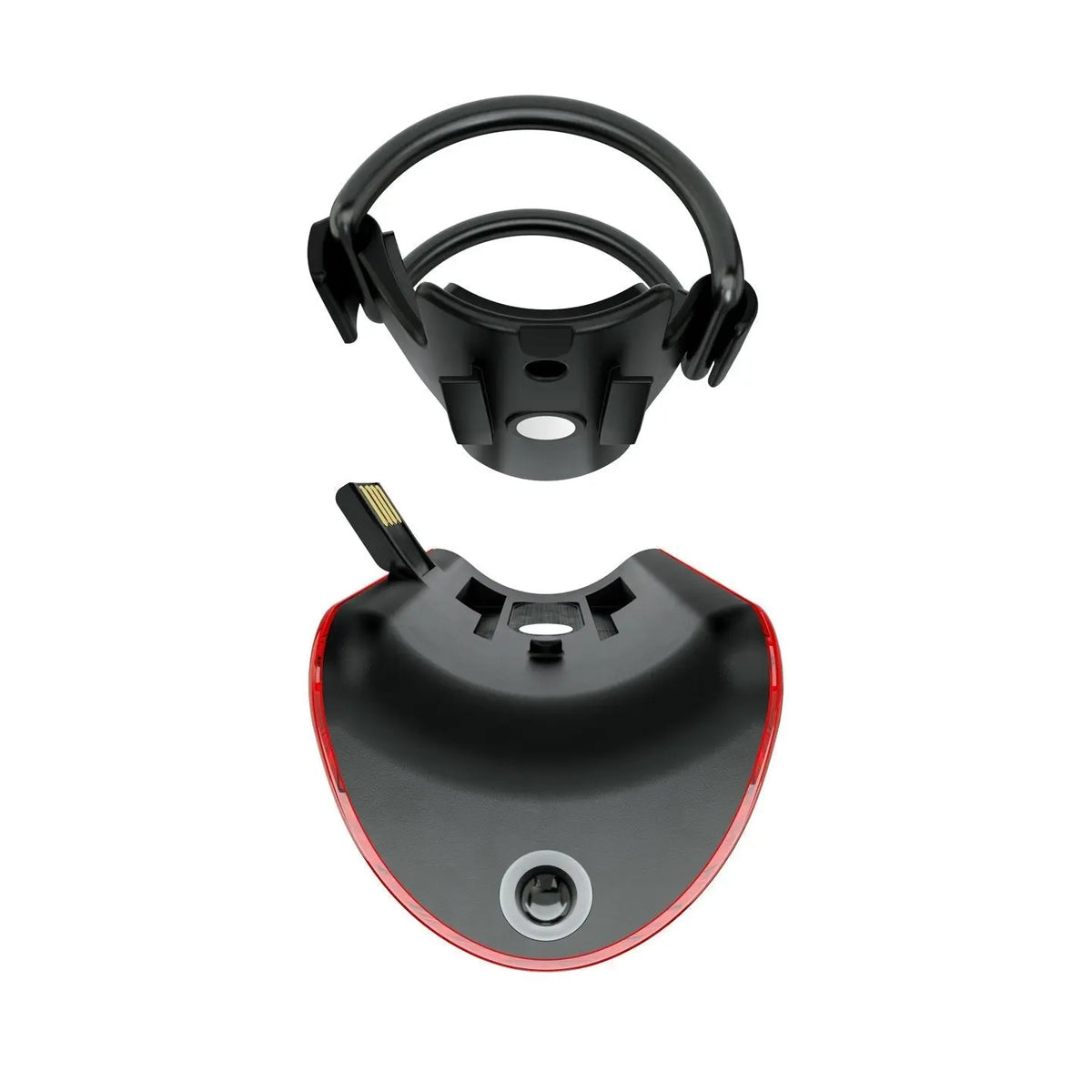 Knog Mid Cobber 170 lumens rechargeable LED rear light with 330-degree visibility for cycling safety