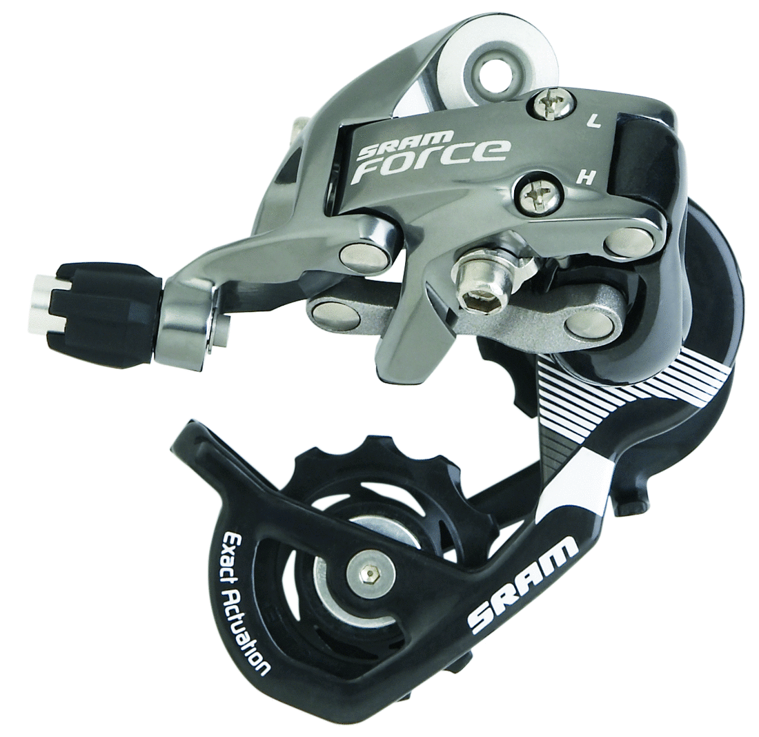 SRAM Force rear derailleur 11 speed lightweight precise shifting road gravel and cyclocross drivetrain component