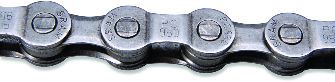 SRAM PC-951 9 speed bicycle chain durable smooth shifting road and mountain bike drivetrain component