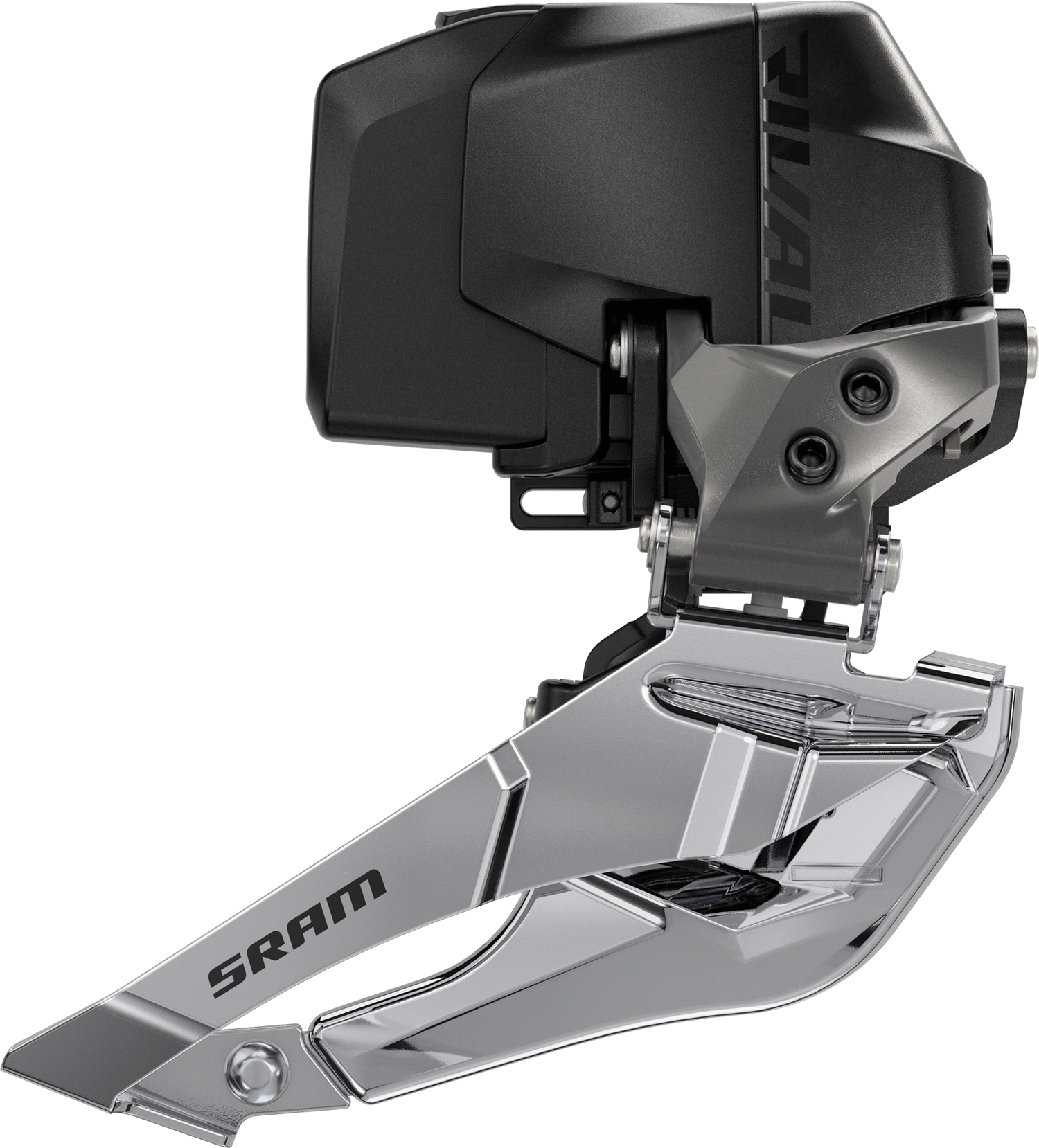 SRAM Rival eTap AXS front derailleur 12 speed wireless braze-on road and gravel bike drivetrain component