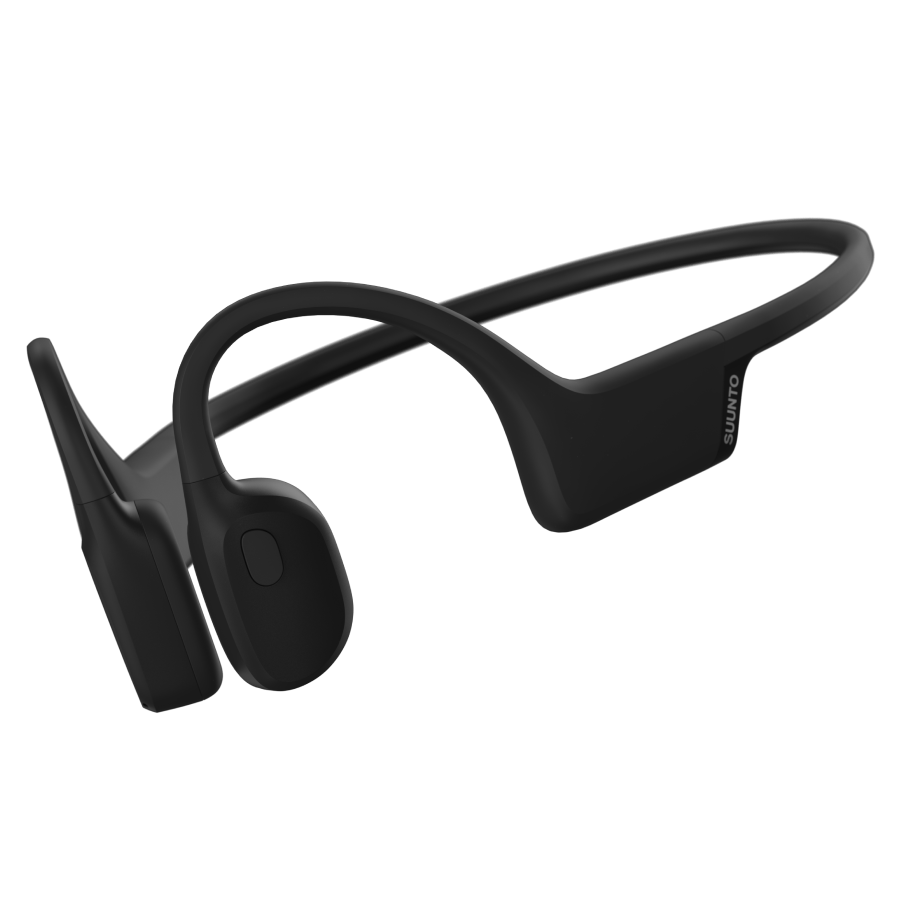 Suunto Sonic open-ear sports headphones for cycling, running, and outdoor workouts with wireless Bluetooth connectivity and durable design