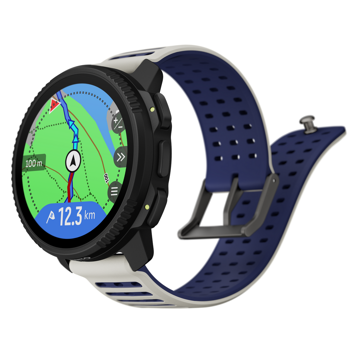 Suunto Vertical 2 Sports Watch with solar power, GPS navigation, and rugged outdoor design for cycling and endurance athletes