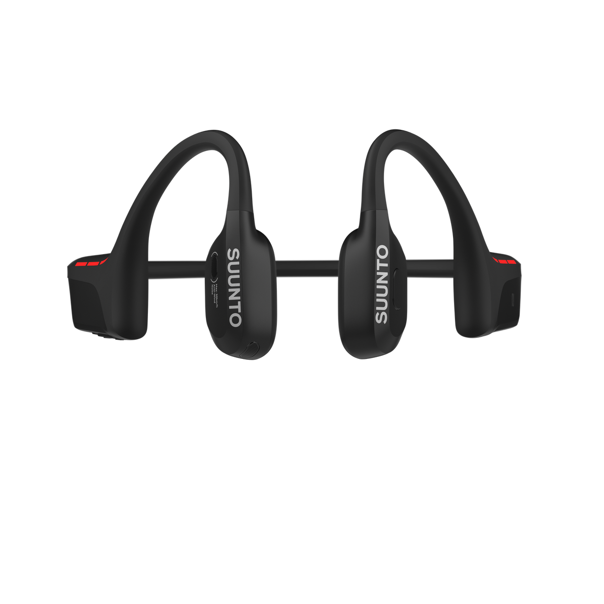 Suunto Wing 2 open-ear sports headphones designed for cycling, running, and outdoor training with wireless Bluetooth connectivity