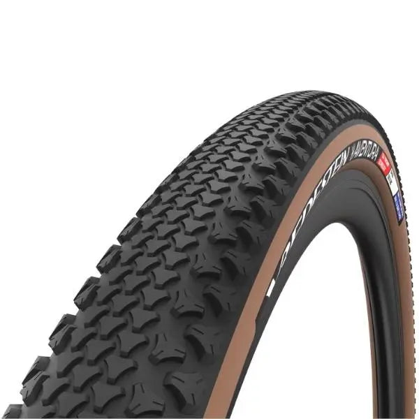 Vredestein Aventura tubeless ready clincher tire 700c gravel bike tire with grip and puncture protection for mixed terrain