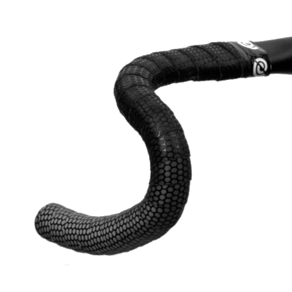 Bike Ribbon Grade Plus handlebar tape black and grey shock-absorbing anti-slip cycling bar tape