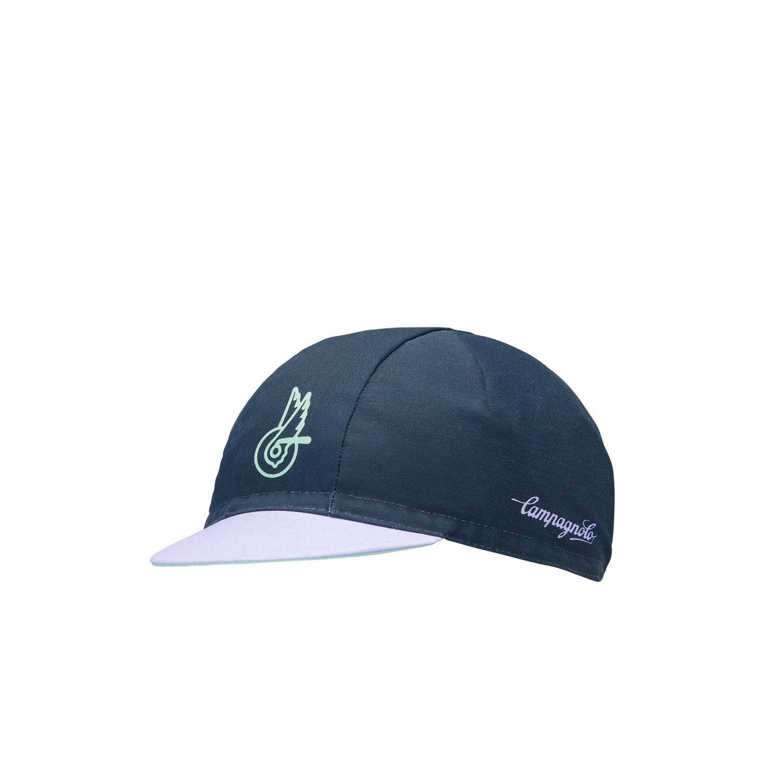 Campagnolo Become Speed Cycling Cap Green Lilac classic retro cycling cap