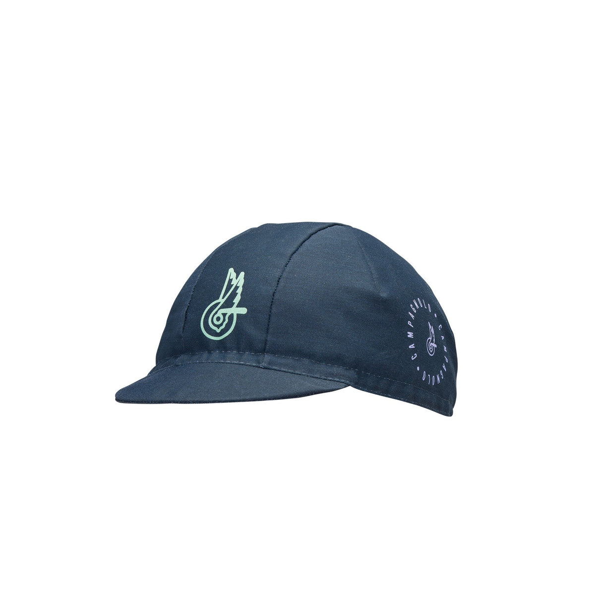 Campagnolo Become Speed Cycling Cap Light Green Lilac retro Italian cycling cap