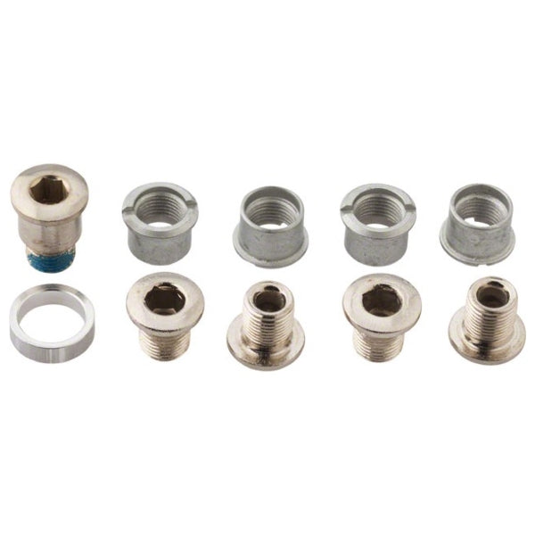 Campagnolo chainring screws and nuts genuine crankset hardware for road bike drivetrains