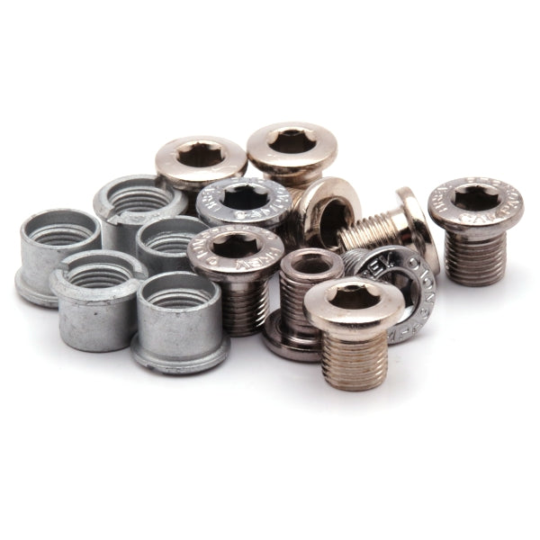 Campagnolo chainring screws and nuts genuine crankset hardware for road bike drivetrains