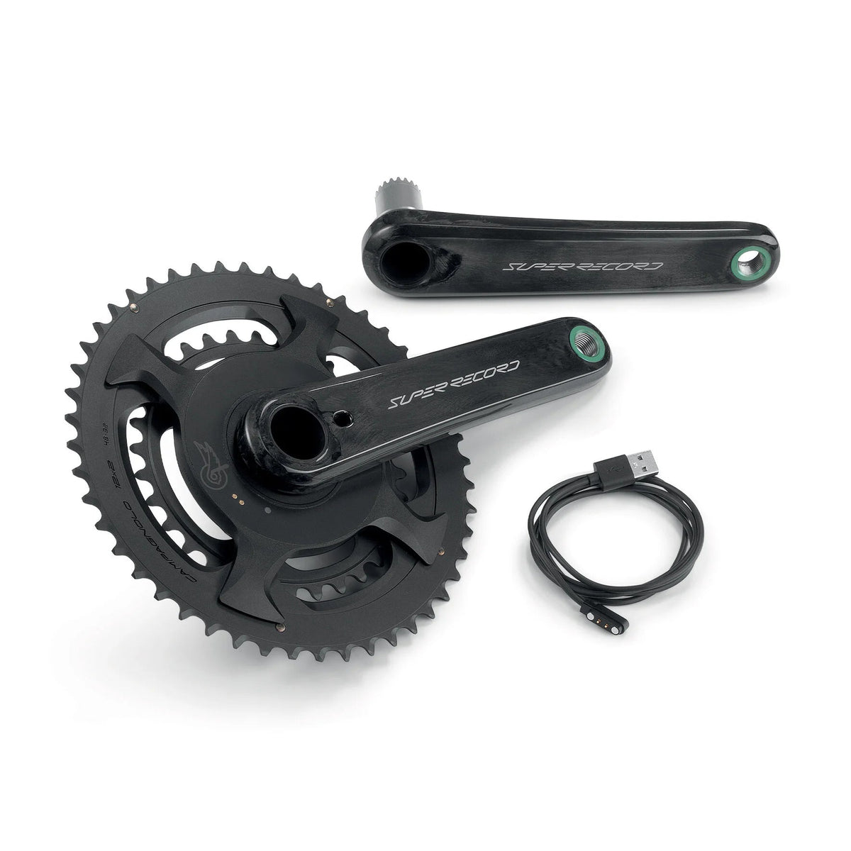 Campagnolo Super Record 12 WRL crankset with power meter carbon road bike crank