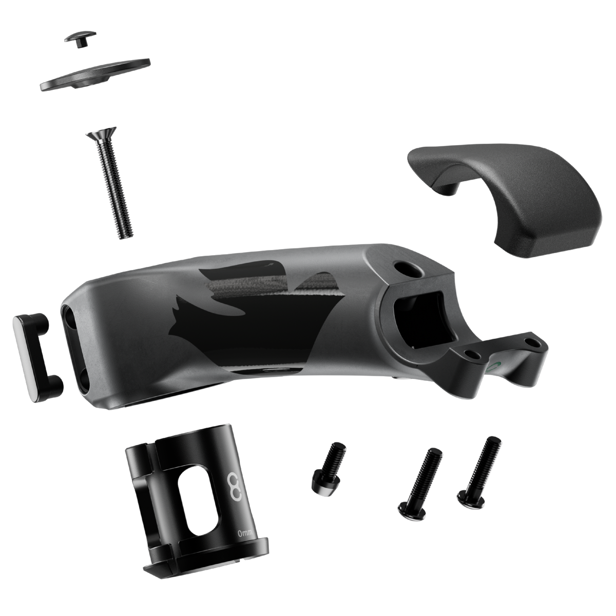 Columbus Trittico Carbon Stem 31.8mm lightweight aerodynamic road bike stem