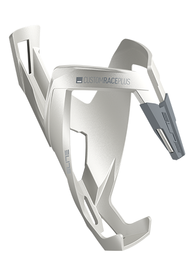 Elite Custom Race Plus shiny water bottle cage lightweight pro cycling holder