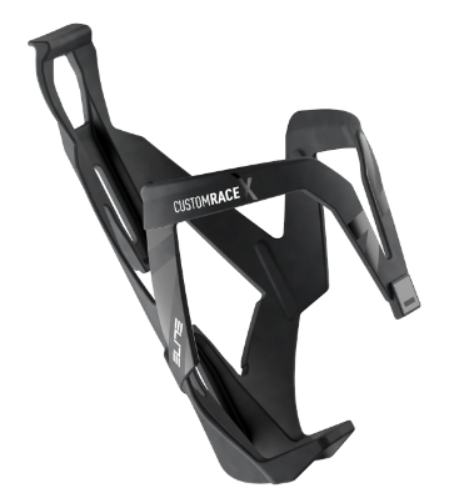 Elite Custom Race X water bottle cage lightweight durable flexible design for road gravel and MTB bikes