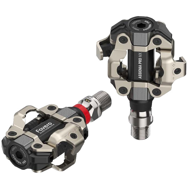 Favero Assioma MX-1 SPD single-sided left power meter pedals MTB gravel