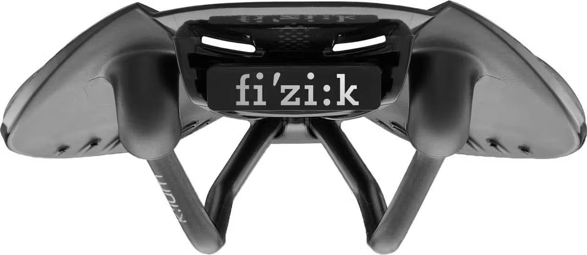 Fizik Antares R3 Versus Evo road bike saddle carbon reinforced nylon shell Kium rails pressure relief channel
