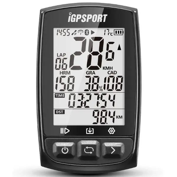 iGPSPORT iGS50E GPS bike computer with wireless cycling data tracking