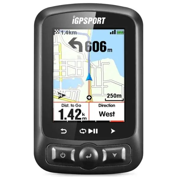 iGPSPORT iGS620 GPS bike computer with wireless cycling performance tracking