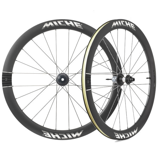 Miche Kleos RD 50 Tubeless Carbon Wheelset – lightweight aerodynamic road cycling wheels for performance riders