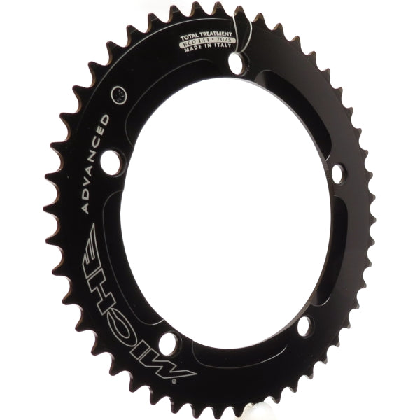 Miche Pista Advanced 144mm chainring designed for track cycling performance and precision