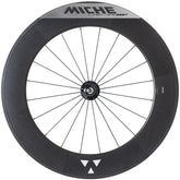 Miche Supertype 888T Pista Track Wheelset designed for aerodynamic speed and power on the velodrome