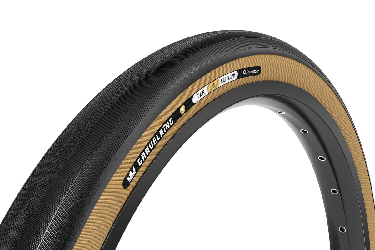 Panaracer Gravel King Slick R tubeless tire smooth tread fast-rolling road and gravel tire