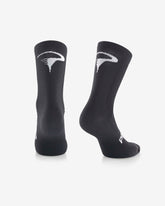 Pinarello lightweight black cycling socks with breathable performance fabric