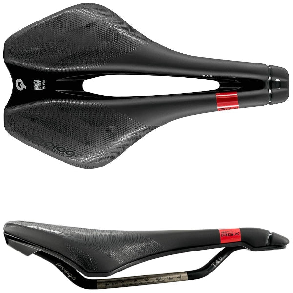 Prologo Dimension AGX Nack 143mm Saddle carbon lightweight gravel road performance bike seat