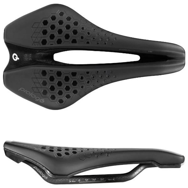 Prologo Dimension Tri Saddle Tirox 143mm short nose aerodynamic triathlon time trial bike seat