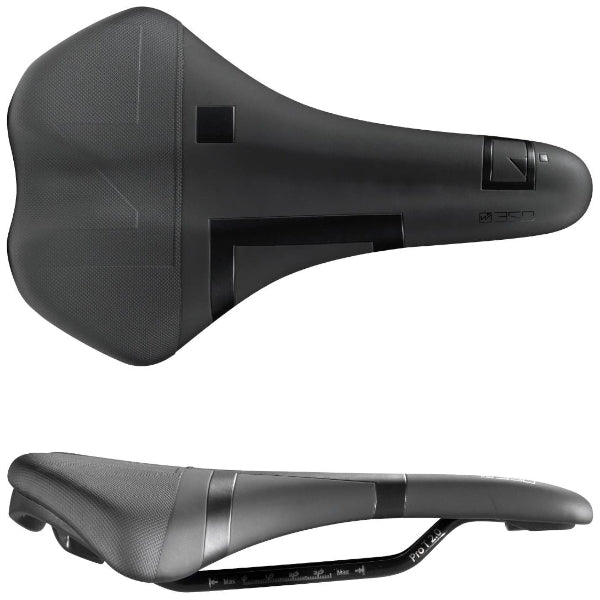 Prologo Proxim W350 T2.0 Saddle 155mm ergonomic durable design providing comfort and support for e-bike and endurance cyclists