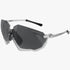 Scicon Aerojet transparent sunglasses with multimirror silver lens for professional cycling performance