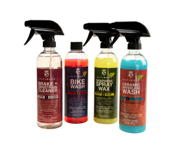 SILCA Bike Care Kit complete bicycle cleaning and protection set