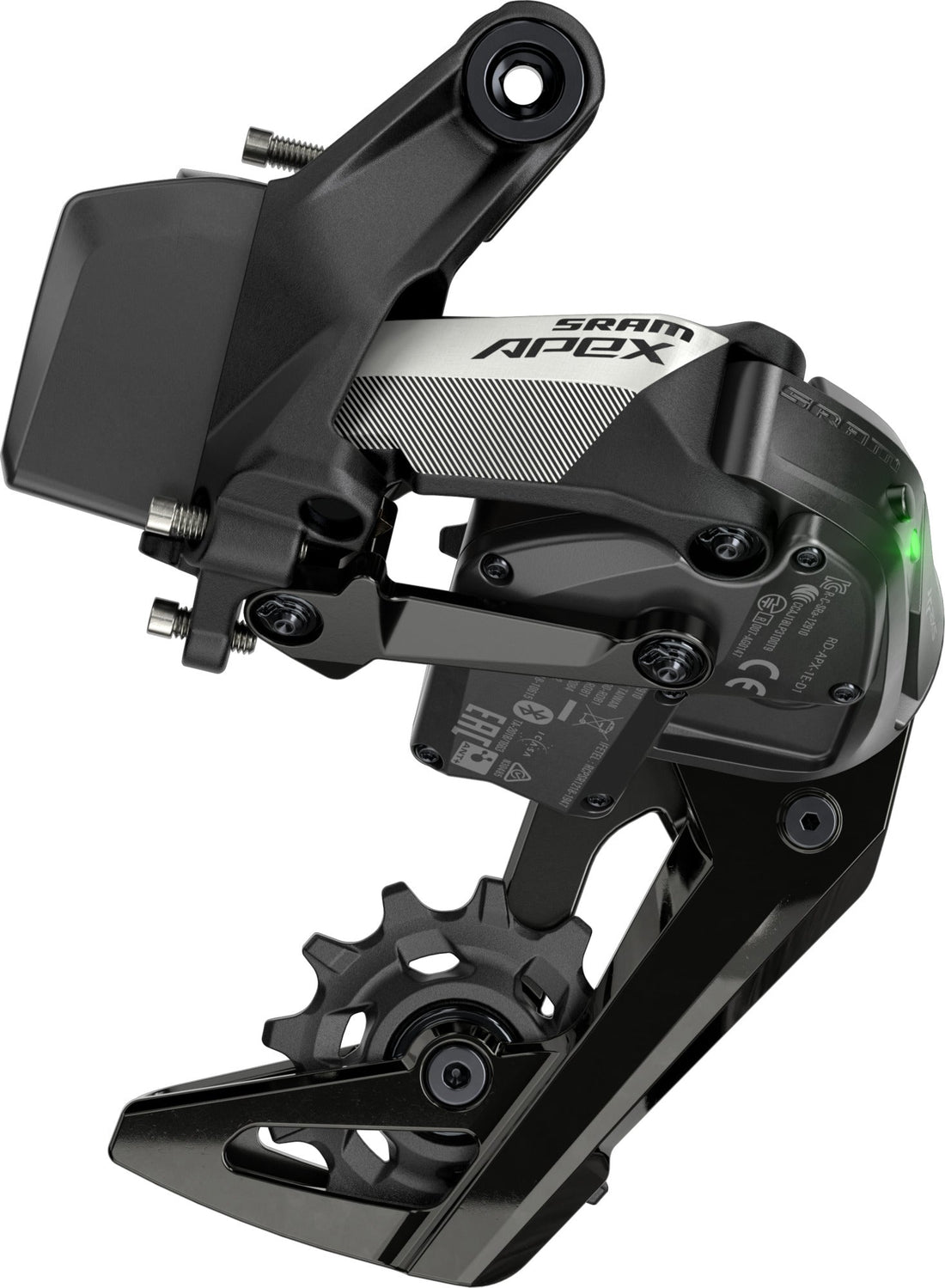 SRAM Apex XPLR AXS rear derailleur long cage 12 speed gravel drivetrain