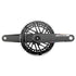 SRAM Force AXS E1 46/33T DUB Crankset – lightweight 2x 12-speed road bike crankset for efficient power transfer and smooth shifting