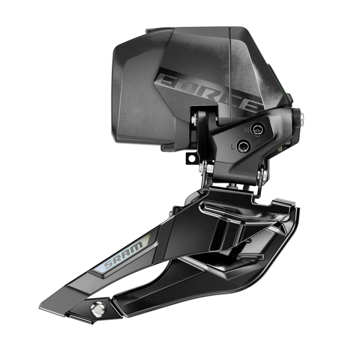 SRAM Force AXS E1 Front Derailleur Braze-On – lightweight electronic road bike derailleur for smooth and precise shifting