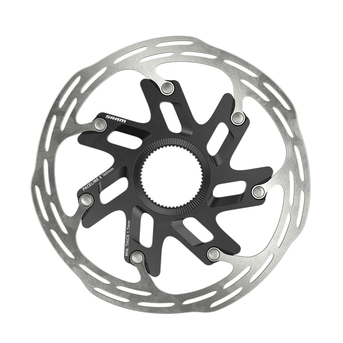 SRAM Paceline X Center-Lock Disc Rotor lightweight quiet road gravel brake rotor