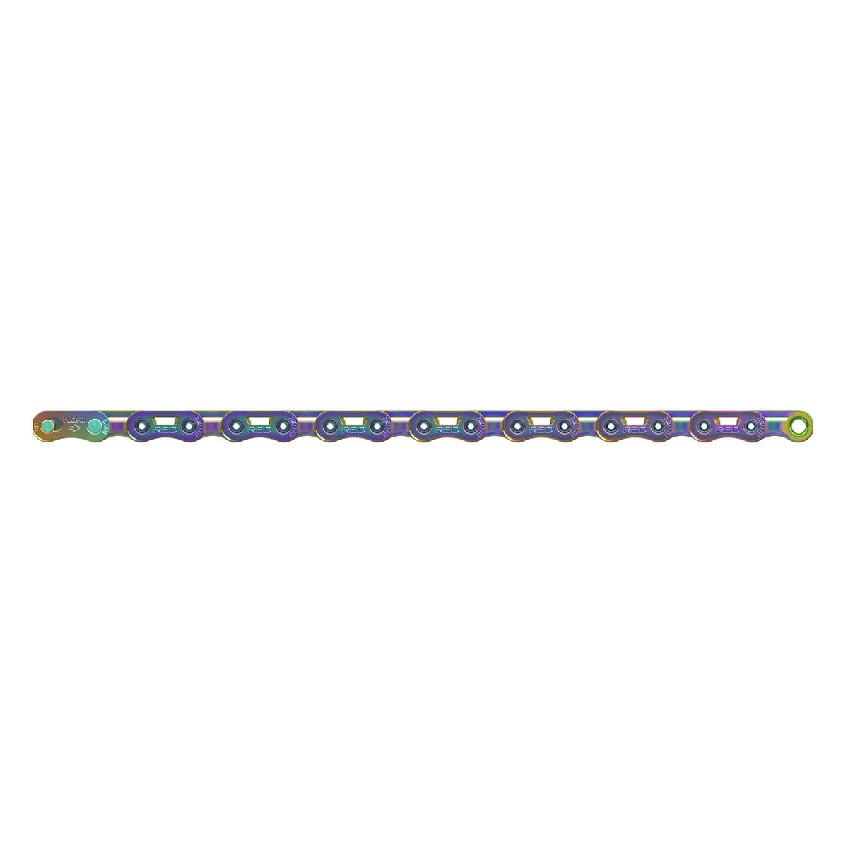 SRAM RED AXS E1 Flattop Chain Rainbow 12-speed lightweight road bike chain