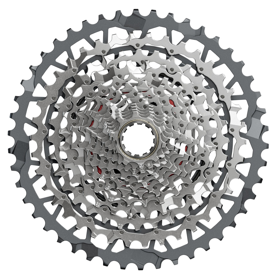 SRAM Rival XPLR AXS E1 XG-1351 12-Speed Cassette – lightweight durable gravel and road bike cassette for precise shifting