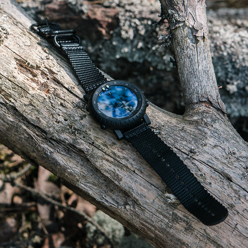 Suunto Core Alpha Sports Watch with altimeter, barometer, and compass for tactical outdoor and cycling adventures