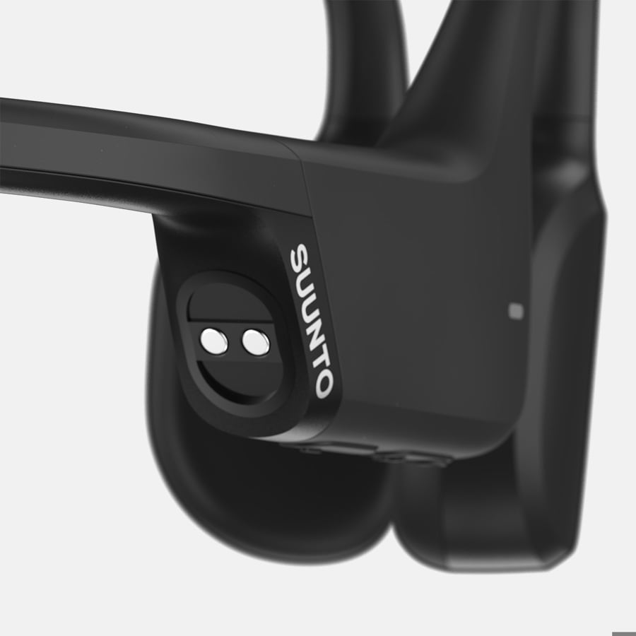 Suunto Sonic open-ear sports headphones for cycling, running, and outdoor workouts with wireless Bluetooth connectivity and durable design